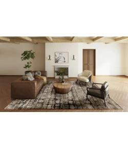 Dalyn Denizi DZ3 Putty Area Rug 7 ft. 10 in. X 10 ft. Rectangle
