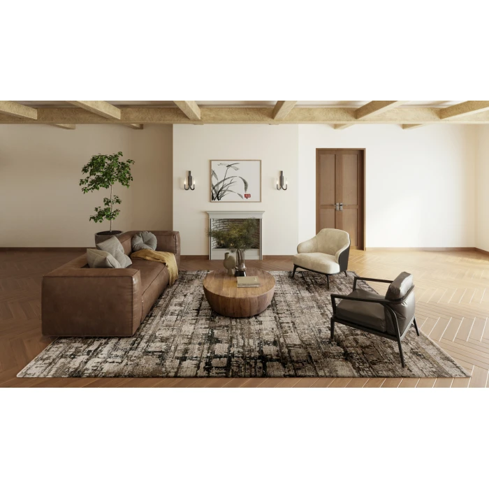 Dalyn Denizi DZ3 Putty Area Rug 5 ft. 3 in. X 7 ft. 8 in. Rectangle