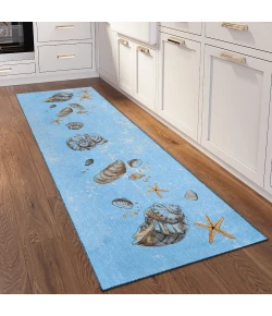 Dalyn Seabreeze SZ9 Denim Area Rug 2 ft. 3 in. X 7 ft. 6 in. Runner