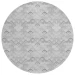 Dalyn Seabreeze SZ2 Silver Area Rug 8 ft. X 8 ft. Round