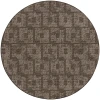 Dalyn Delano DA1 Chocolate Area Rug 6 ft. X 6 ft. Round