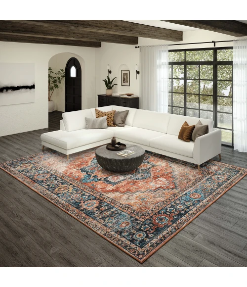 Dalyn Jericho JC2 Spice Area Rug 4 ft. X 4 ft. Round