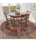 Dalyn Jericho JC6 Garnet Area Rug 6 ft. X 6 ft. Round