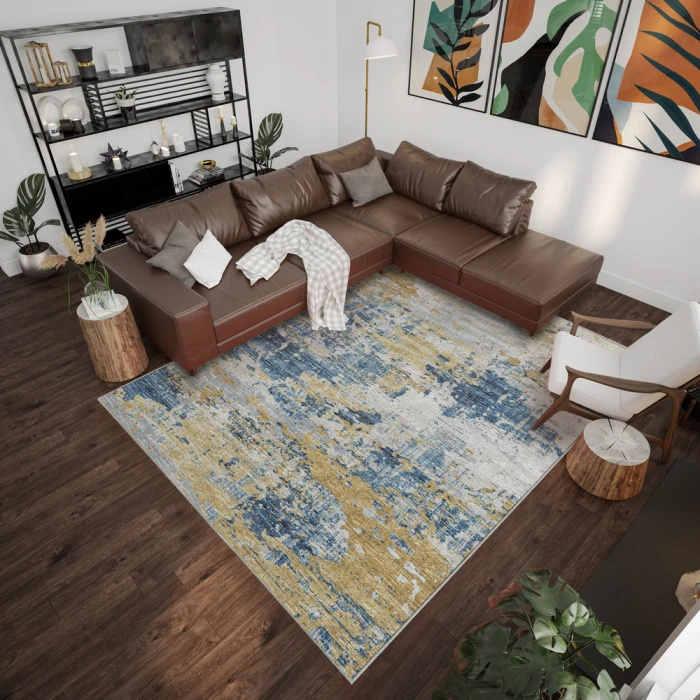 Dalyn Camberly CM4 Navy Area Rug 3 ft. X 5 ft. Rectangle