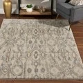 Dalyn Aero AE2 Silver Area Rug 7 ft. 10 in. X 10 ft. 7 in. Rectangle