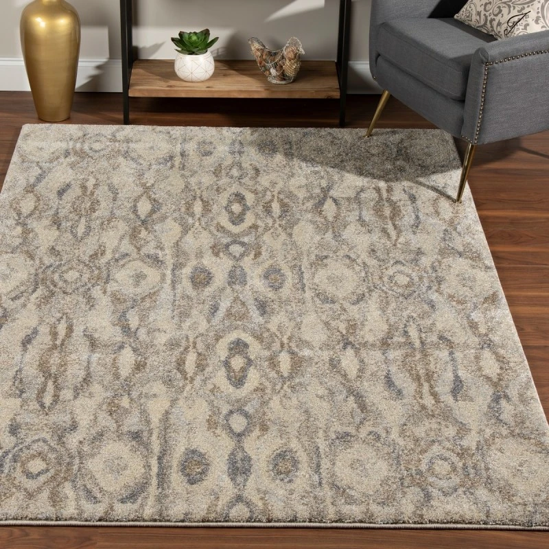 Dalyn Aero AE2 Silver Area Rug 7 ft. 10 in. X 10 ft. 7 in. Rectangle