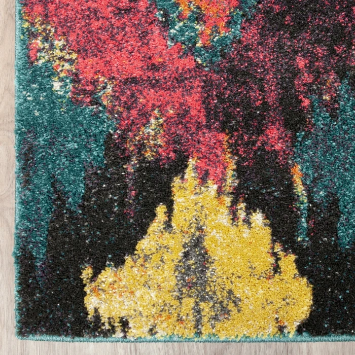 Dalyn Modern Greys MG525 Teal Area Rug 3 ft. 3 in. X 5 ft. 3 in. Rectangle