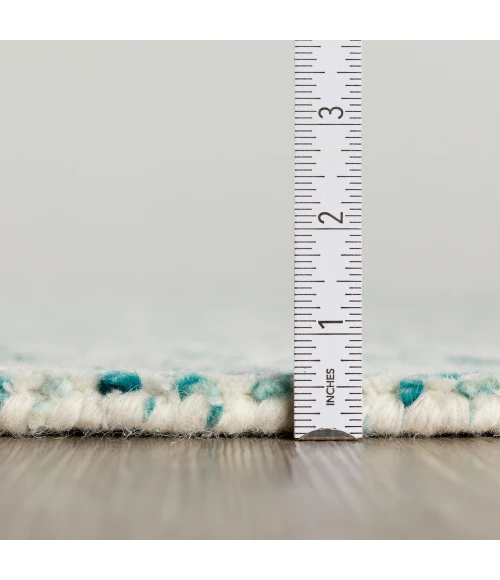 Dalyn Zoe ZZ1 Teal Area Rug 6 ft. X 9 ft. Rectangle