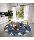 Dalyn Harbor HA8 Navy Area Rug 8 ft. X 8 ft. Round