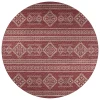 Dalyn Sedona SN14 Paprika Area Rug 4 ft. X 4 ft. Round