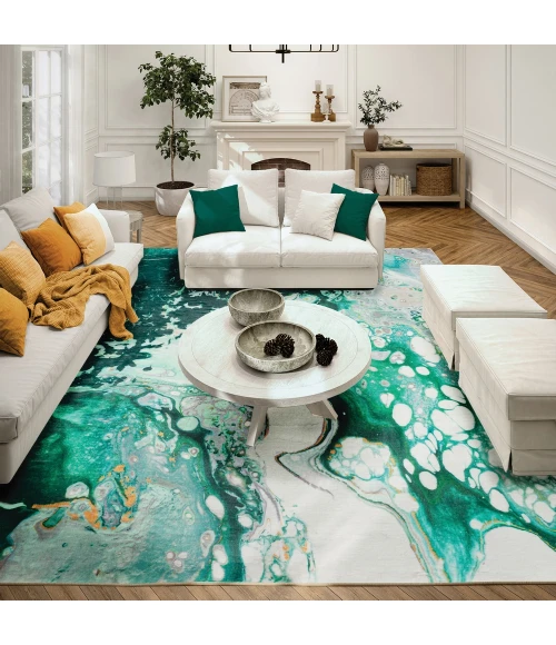 Dalyn Kikiamo KK10 Emerald City Area Rug 8 ft. X 10 ft. Rectangle