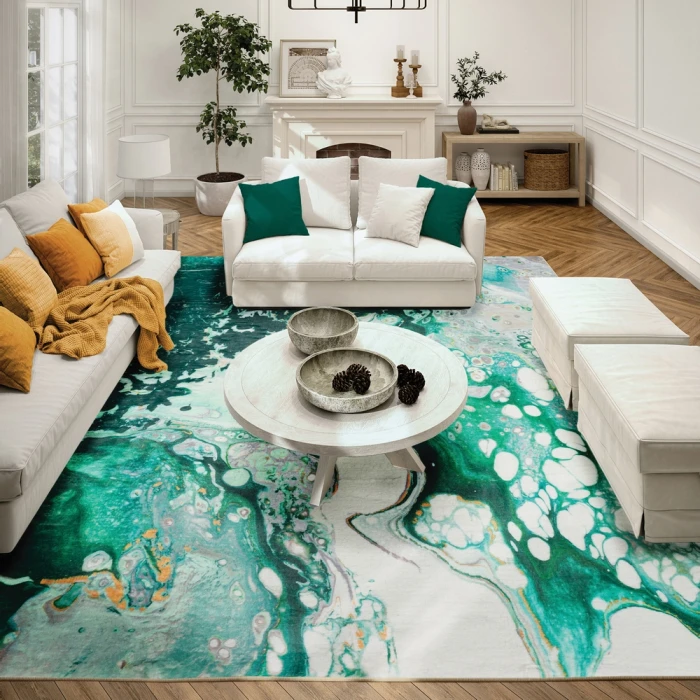 Dalyn Kikiamo KK10 Emerald City Area Rug 8 ft. X 8 ft. Round