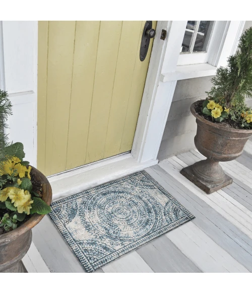 Dalyn Sedona SN7 Indigo Area Rug 1 ft. 8 in. X 2 ft. 6 in. Rectangle