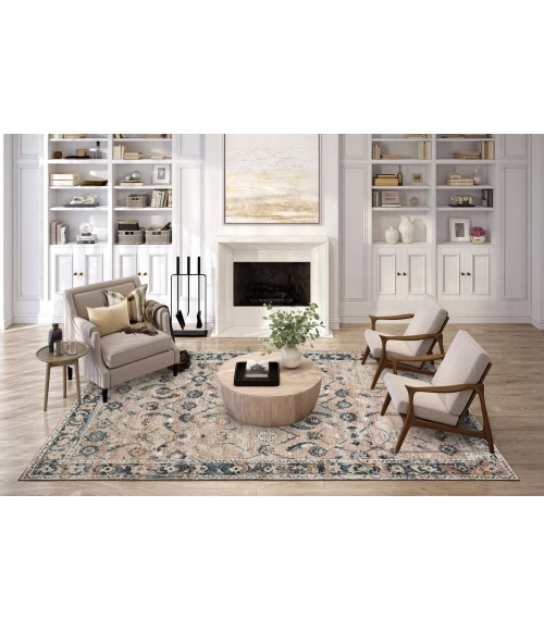 Dalyn Jericho JC4 Taupe Area Rug 6 ft. X 6 ft. Round