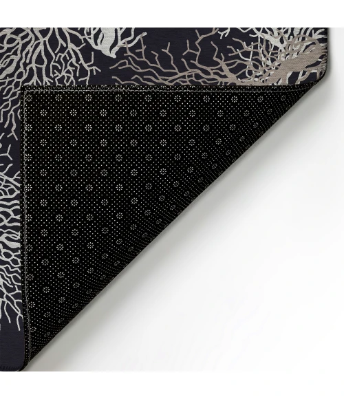 Dalyn Seabreeze SZ3 Black Area Rug 2 ft. 3 in. X 7 ft. 6 in. Runner