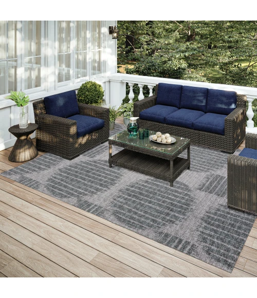 Dalyn Sedona SN13 Pewter Area Rug 8 ft. X 10 ft. Rectangle