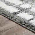 Dalyn Rocco RC2 Silver Area Rug 9 ft. 6 in. X 13 ft. 2 in. Rectangle