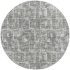 Dalyn Delano DA1 Pewter Area Rug 6 ft. X 6 ft. Round