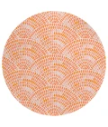 Dalyn Seabreeze SZ7 Salmon Area Rug 8 ft. X 8 ft. Round