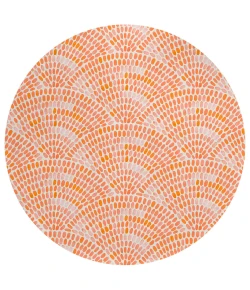 Dalyn Seabreeze SZ7 Salmon Area Rug 8 ft. X 8 ft. Round
