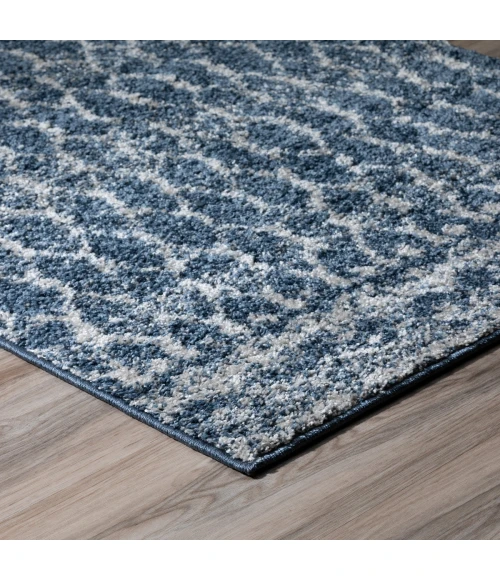 Dalyn Rocco RC5 Navy Area Rug 9 ft. 6 in. X 13 ft. 2 in. Rectangle