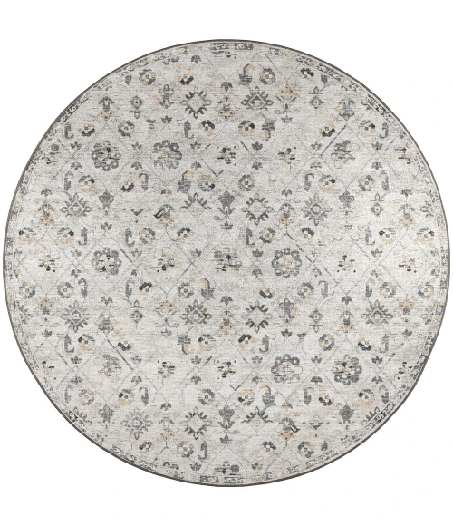 Dalyn Jericho JC8 Mink Area Rug 4 ft. X 4 ft. Round