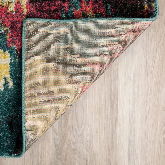 Dalyn Modern Greys MG525 Teal Area Rug 3 ft. 3 in. X 5 ft. 3 in. Rectangle