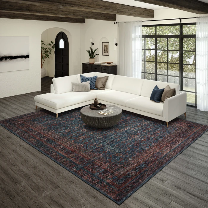 Dalyn Jericho JC7 Navy Area Rug 2 ft. 6 in. X 8 ft. Runner