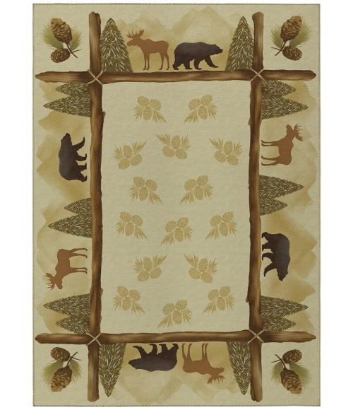 Dalyn Excursion EX2 Beige Area Rug 10 ft. X 14 ft. Rectangle