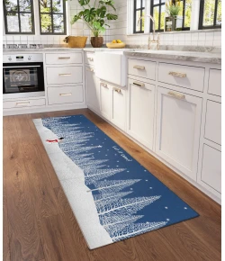 Dalyn Wonderland WN12 Navy Area Rug 2 ft. 3 in. X 7 ft. 6 in. Runner