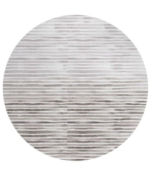 Dalyn Seabreeze SZ8 Pewter Area Rug 8 ft. X 8 ft. Round