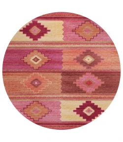 Dalyn Phoenix PH1 Rose Area Rug 8 ft. X 8 ft. Round