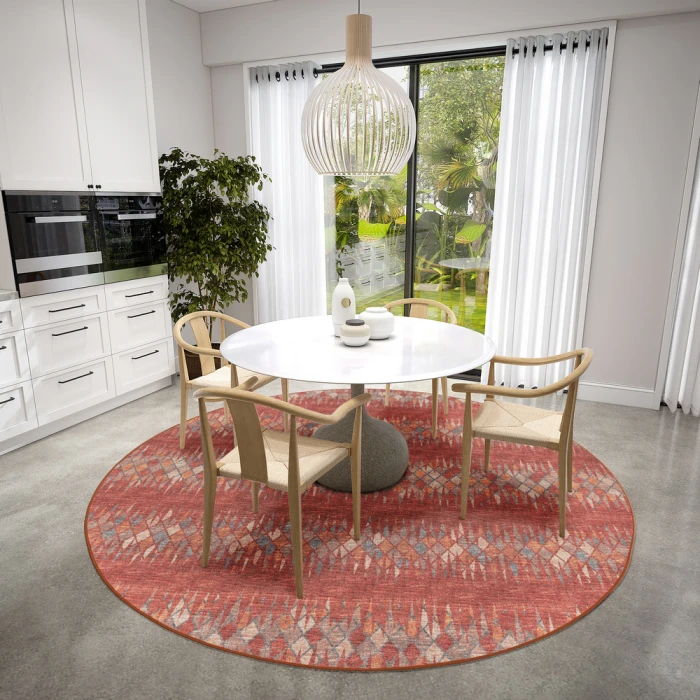 Dalyn Winslow WL5 Paprika Area Rug 10 ft. X 10 ft. Round