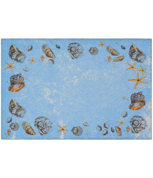 Dalyn Seabreeze SZ9 Denim Area Rug 1 ft. 8 in. X 2 ft. 6 in. Rectangle