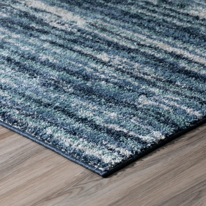 Dalyn Rocco RC6 Navy Area Rug 3 ft. 3 in. X 5 ft. 1 in. Rectangle