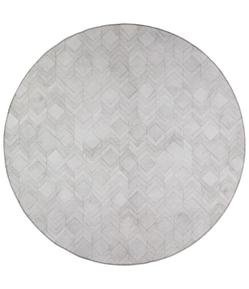Dalyn Stetson SS5 Linen Area Rug 6 ft. X 6 ft. Round