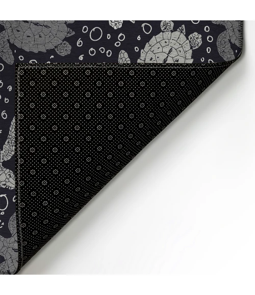 Dalyn Seabreeze SZ13 Black Area Rug 2 ft. 3 in. X 7 ft. 6 in. Runner