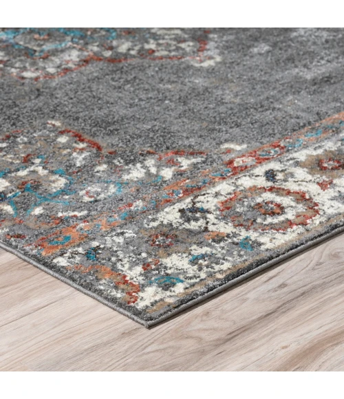 Dalyn Lavita LV522 Pewter Area Rug 7 ft. 10 in. X 10 ft. 7 in. Rectangle