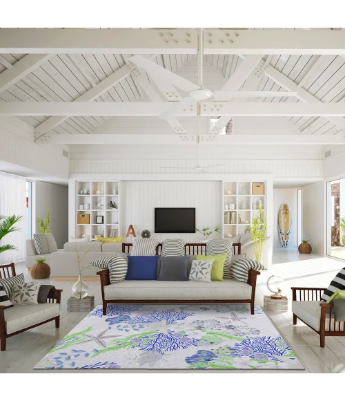 Dalyn Seabreeze SZ1 Lavender Area Rug 5 ft. X 7 ft. 6 in. Rectangle