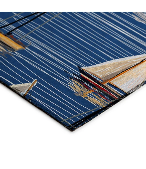 Dalyn Harbor HA8 Navy Area Rug 9 ft. X 12 ft. Rectangle