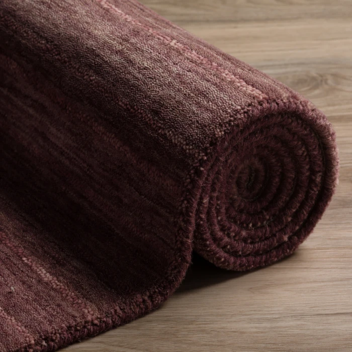Dalyn Rafia RF100 Plum Area Rug 3 ft. 6 in. X 5 ft. 6 in. Rectangle