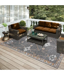 Dalyn Sedona SN16 Charcoal Area Rug 9 ft. X 12 ft. Rectangle