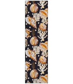 Dalyn Seabreeze SZ6 Black Area Rug 2 ft. 3 in. X 7 ft. 6 in. Runner