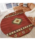 Dalyn Phoenix PH4 Paprika Area Rug 8 ft. X 8 ft. Round