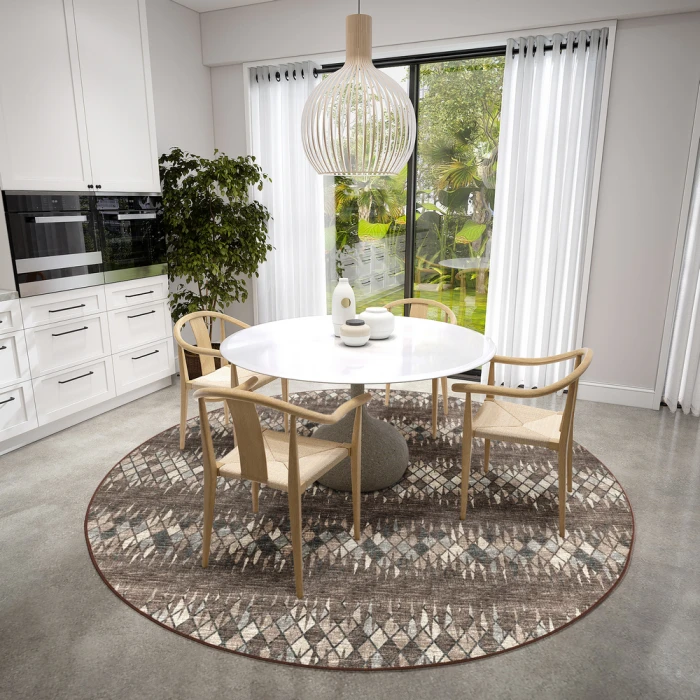 Dalyn Winslow WL5 Driftwood Area Rug 10 ft. X 10 ft. Round