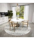 Dalyn Winslow WL5 Ivory Area Rug 6 ft. X 6 ft. Round
