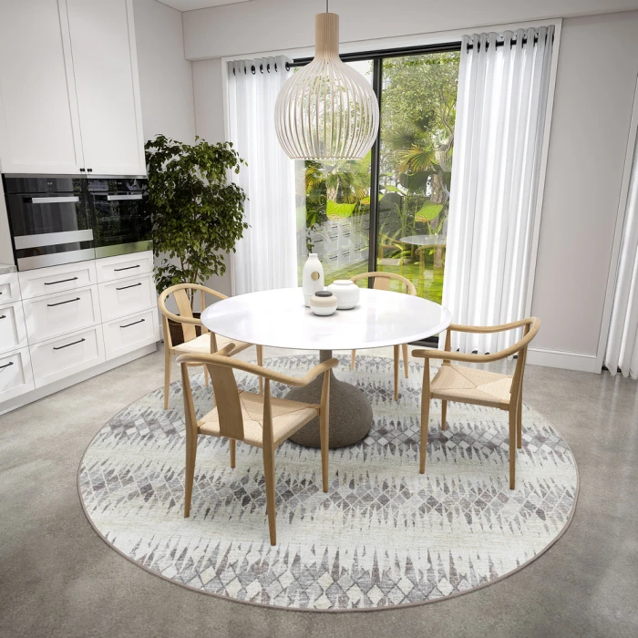 Dalyn Winslow WL5 Ivory Area Rug 10 ft. X 10 ft. Round