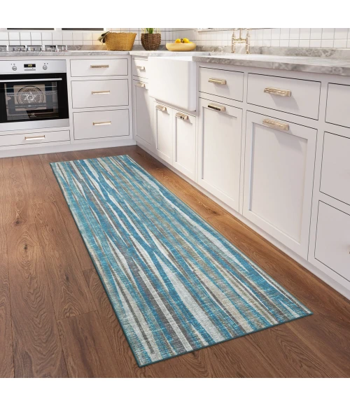 Dalyn Amador AA1 Sky Area Rug 2 ft. 6 in. X 12 ft. Runner