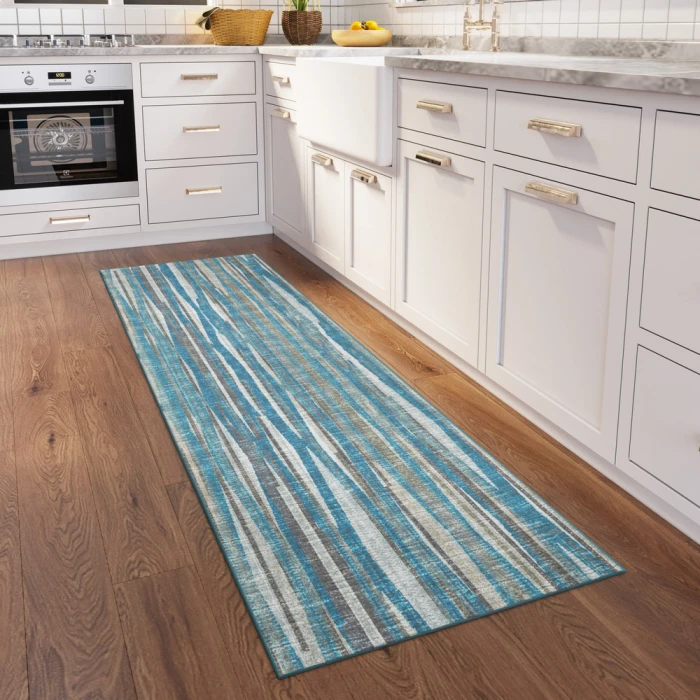 Dalyn Amador AA1 Sky Area Rug 2 ft. 6 in. X 10 ft. Runner