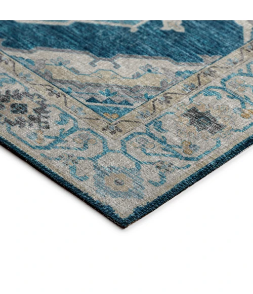 Dalyn Marbella MB1 Indigo Area Rug 2 ft. 3 in. X 10 ft. Runner